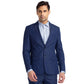 Men Super Slim Fit Blue Suit