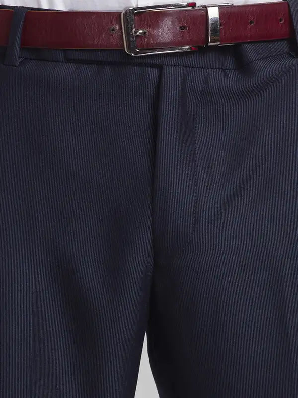 Men Super Slim Fit Blue Jacket