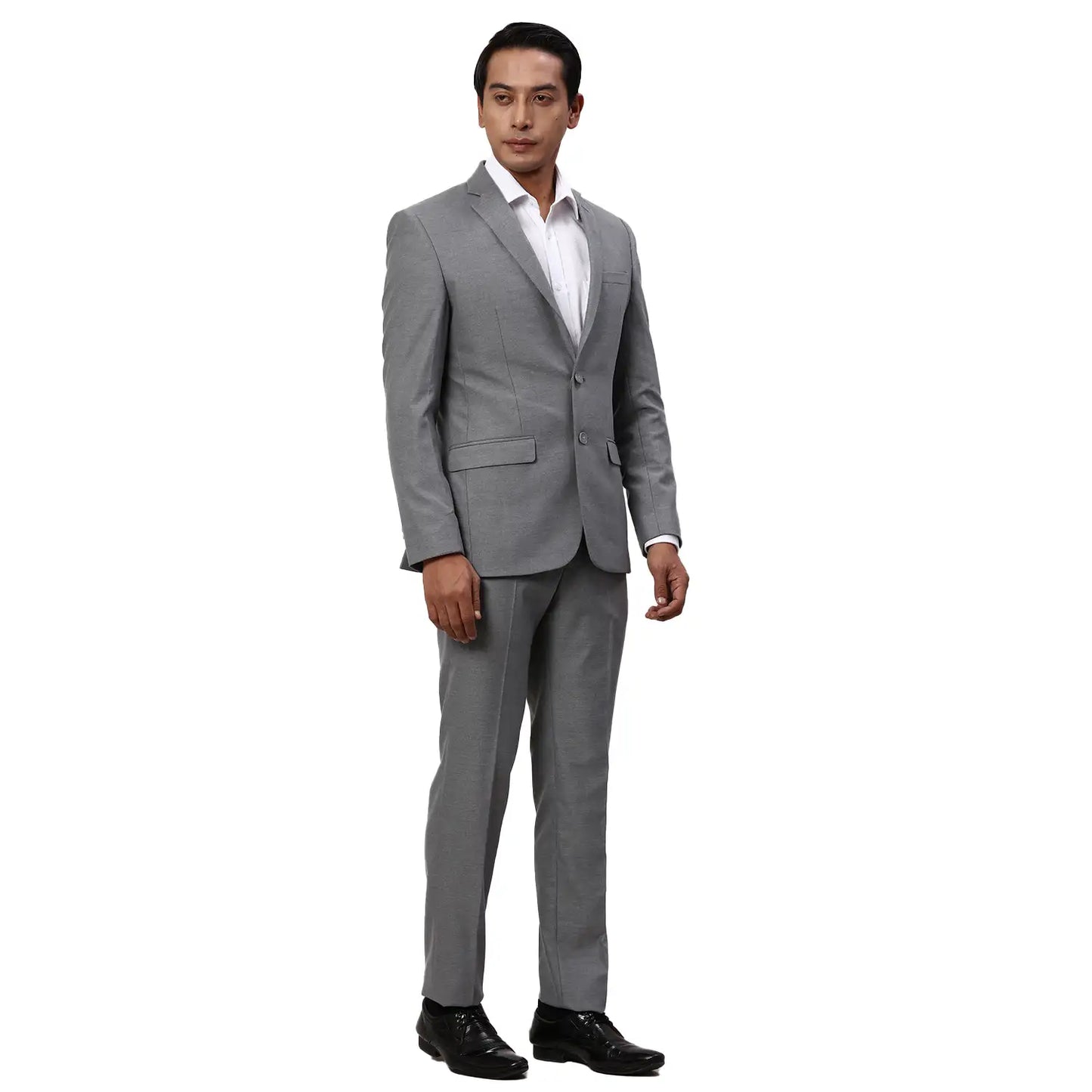 Park Avenue Men Green Twill Regular Fit Polyester Blend Jacket