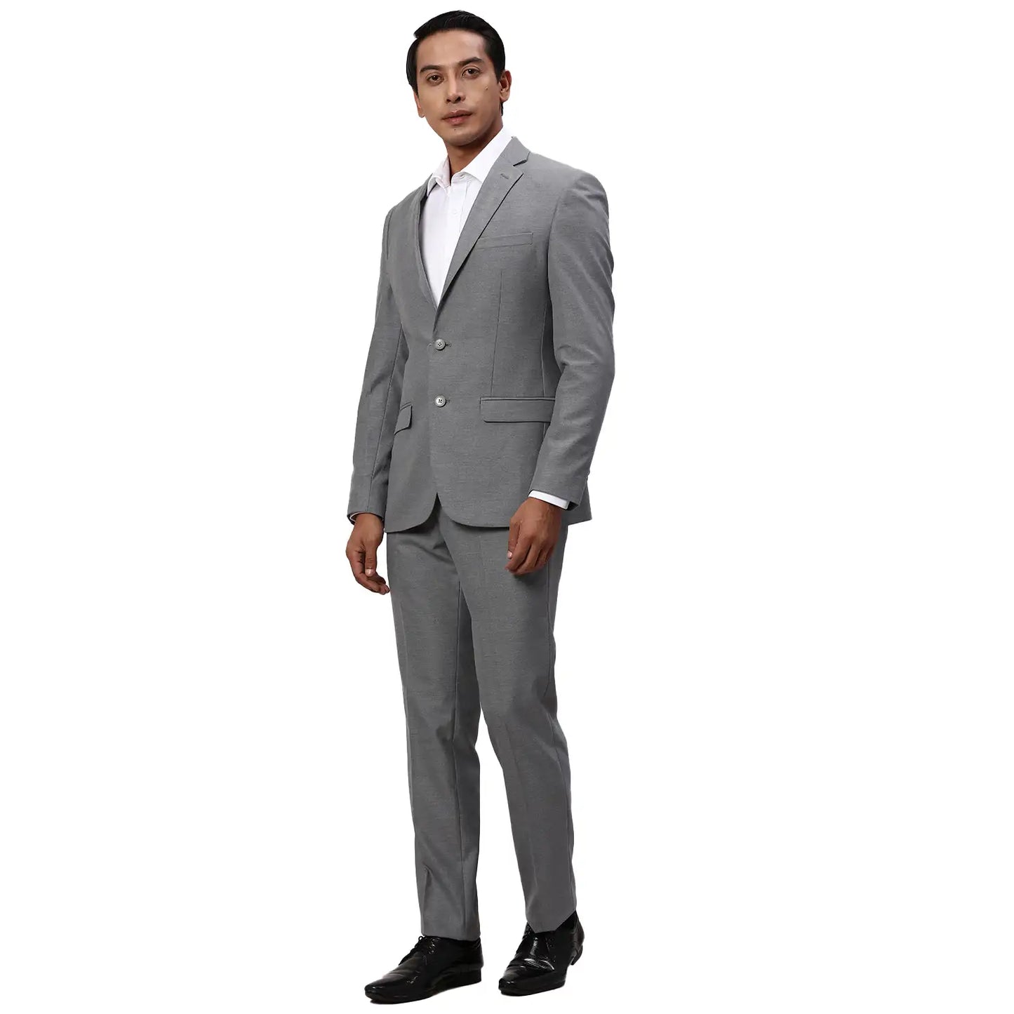 Park Avenue Men Green Twill Regular Fit Polyester Blend Jacket