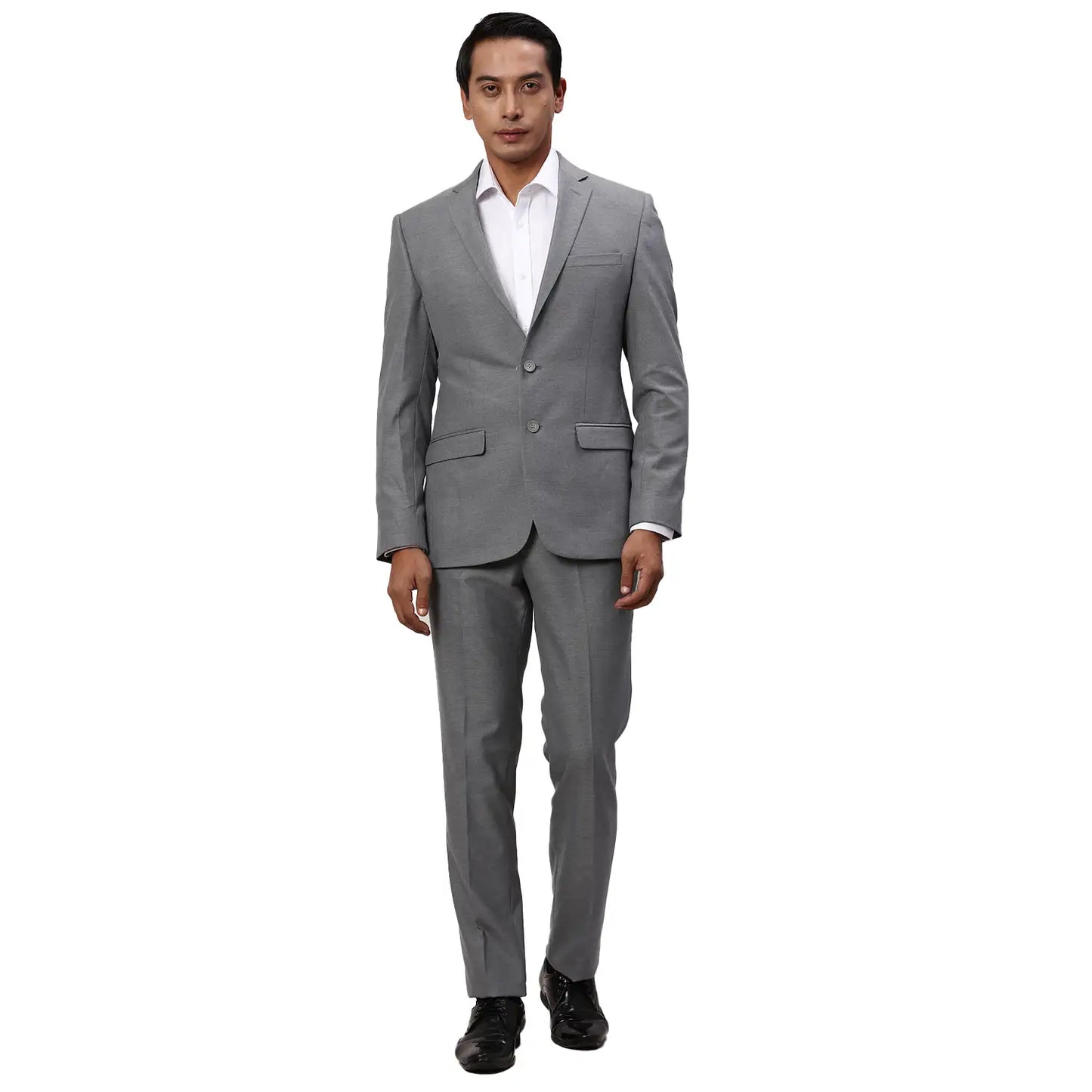 Park Avenue Men Green Twill Regular Fit Polyester Blend Jacket
