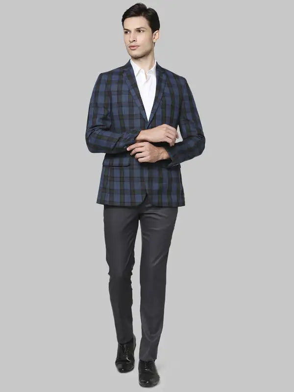 Men Regular Fit Green Jacket