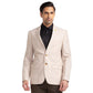 Men Super Slim Fit Grey Blazer