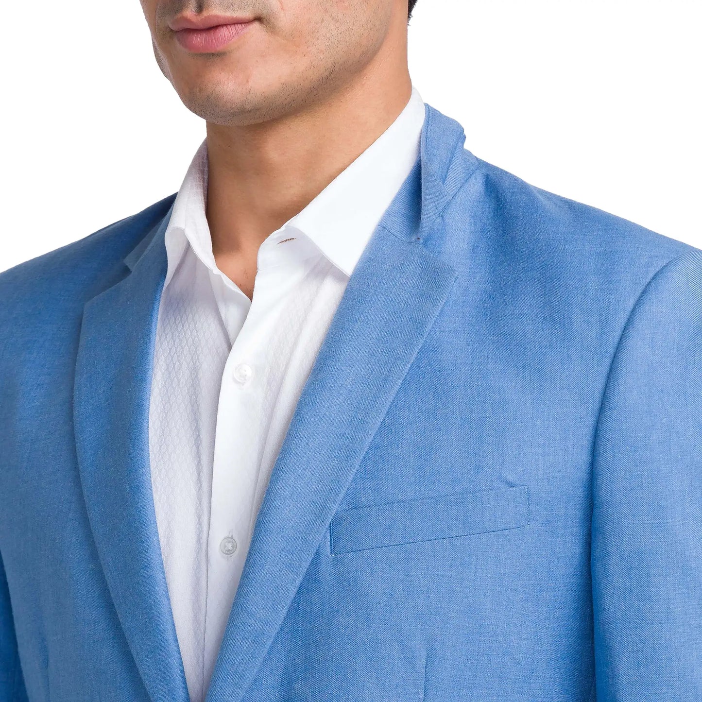 Men Slim Fit Pink Blazer