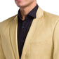 Men Slim Fit Light Grey Blazer