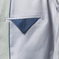 Park Avenue Slim Fit Checkered Dark Blue Blazer