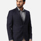 Park Avenue Slim Fit Checkered Black Blazer
