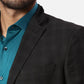 Park Avenue Slim Fit Self Design Fancy Blue Blazer