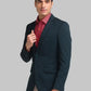 Men Tailored Fit Violet Blazer