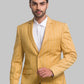 Men Regular Fit Blue Jacket