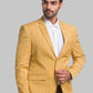 Men Regular Fit Blue Jacket