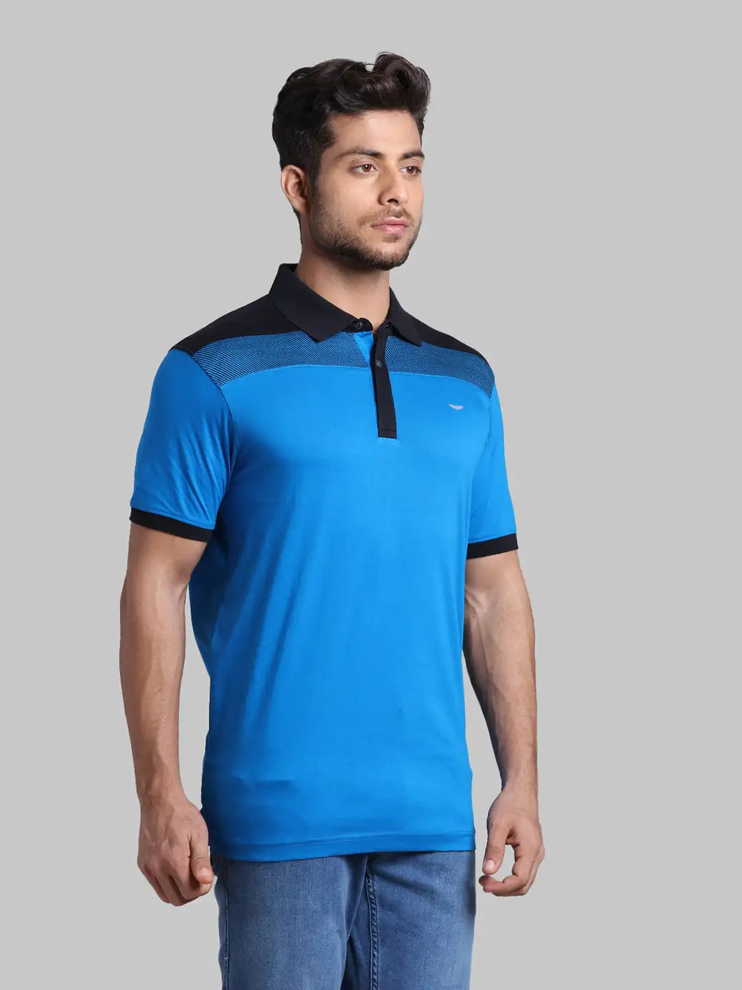 Men Slim Fit  Green T-Shirt