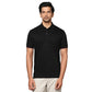 Men Slim Fit Dark Green Polo