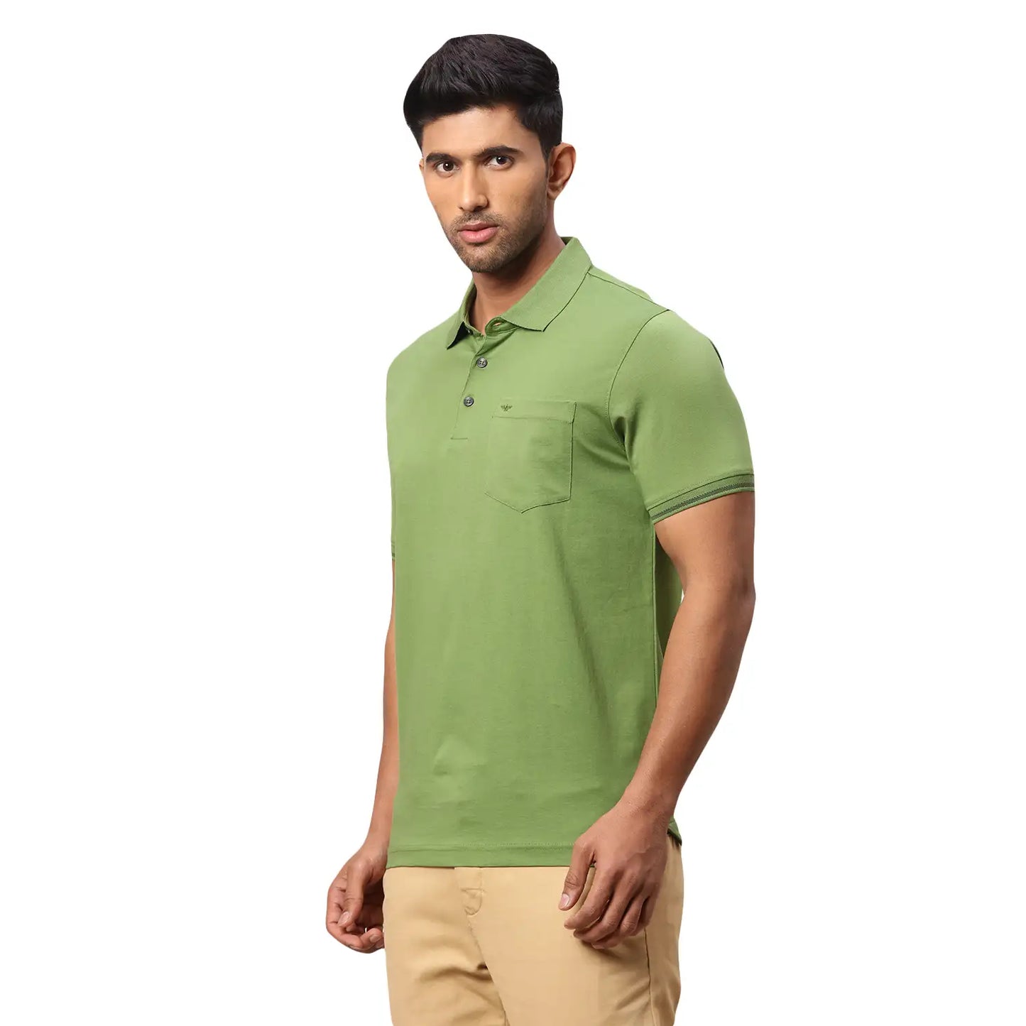 Men Slim Fit Medium Red Polo