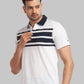 Men Slim Fit Black T-Shirt & Polo