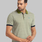 Men Slim Fit Red T-Shirt & Polo