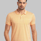 Men Slim Fit Blue T-Shirt & Polo