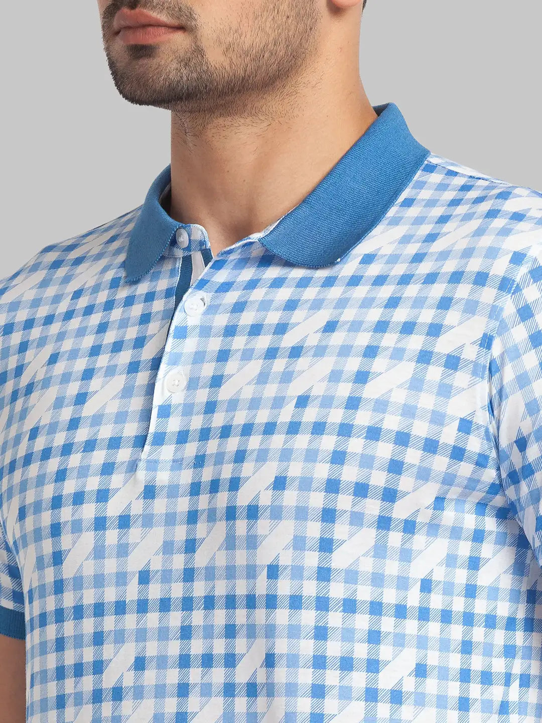 Men Slim Fit Pink T-Shirt & Polo