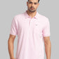 Men Slim Fit Light Yellow T-Shirt & Polo