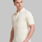 Men Slim Fit Light Blue T-Shirt & Polo