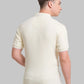 Men Slim Fit Light Blue T-Shirt & Polo