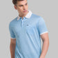 Men Slim Fit Green T-Shirt & Polo
