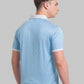 Men Slim Fit Green T-Shirt & Polo