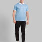 Men Slim Fit Green T-Shirt & Polo