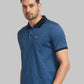 Men Slim Fit Light Red T-Shirt & Polo