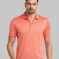 Men Slim Fit Violet T-Shirt & Polo