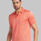 Men Slim Fit Violet T-Shirt & Polo
