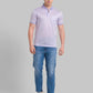 Men Slim Fit Teal T-Shirt & Polo
