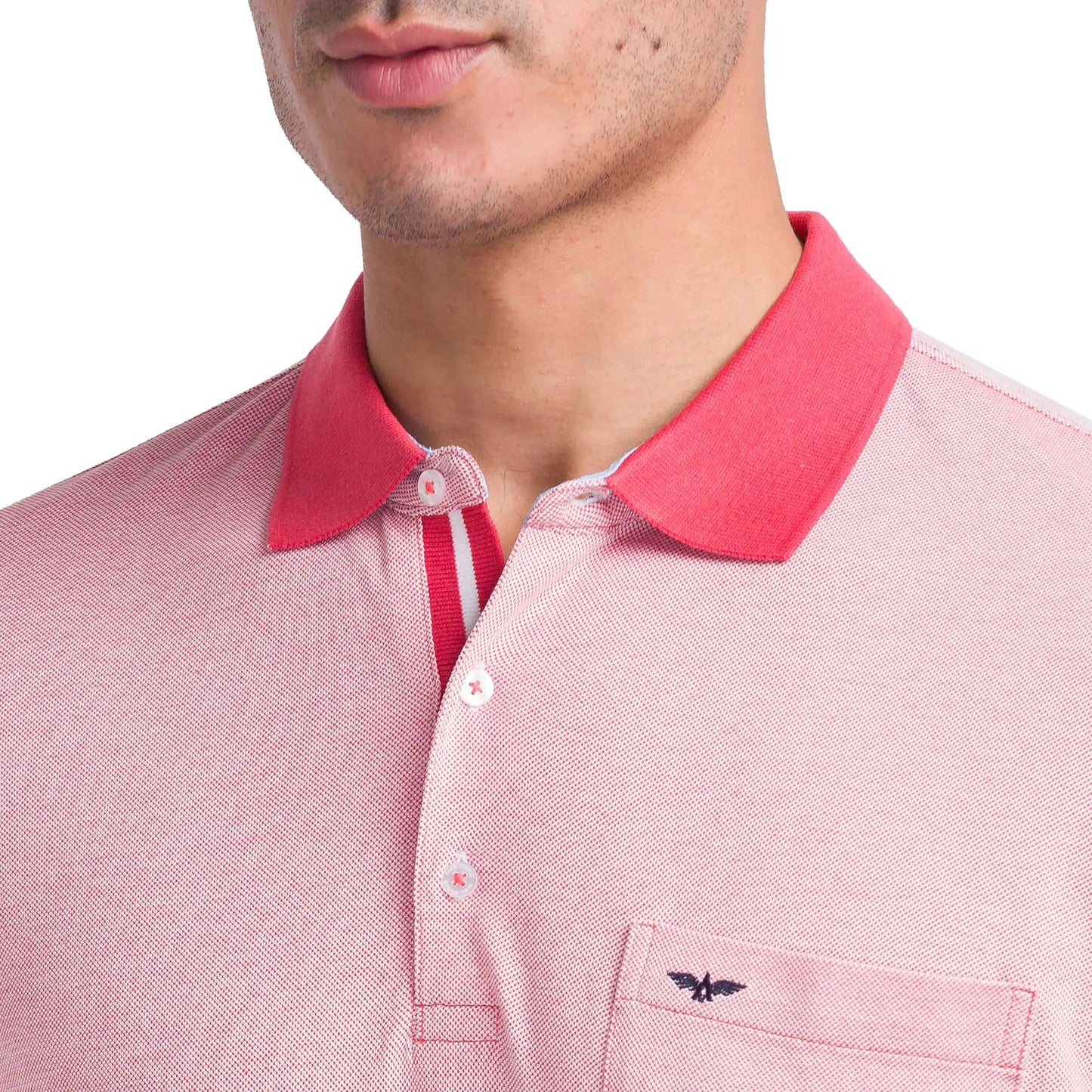Men Slim Fit Yellow Polo
