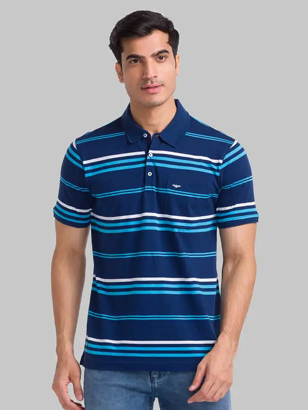 Men Slim Fit White T-Shirt