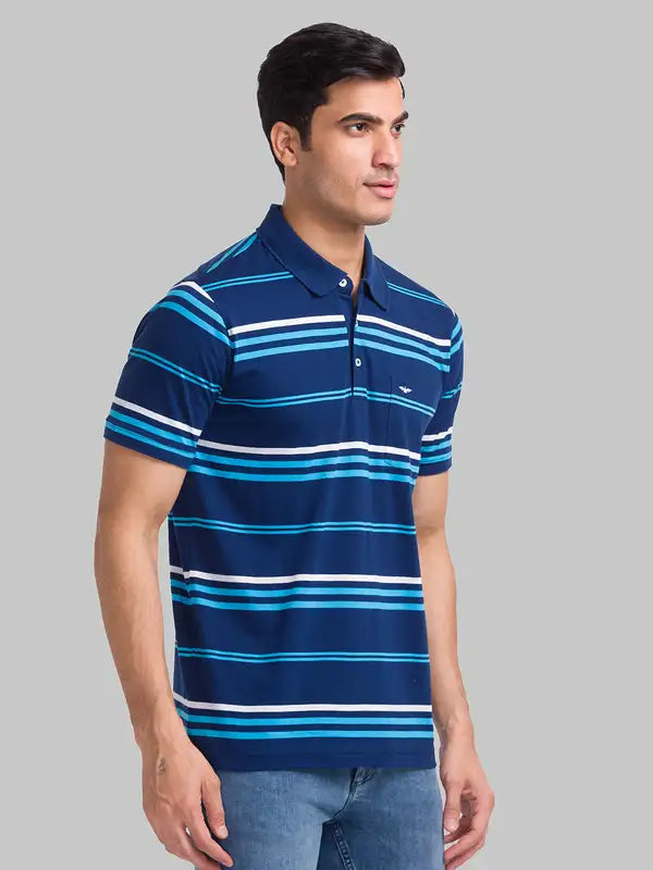 Men Slim Fit White T-Shirt