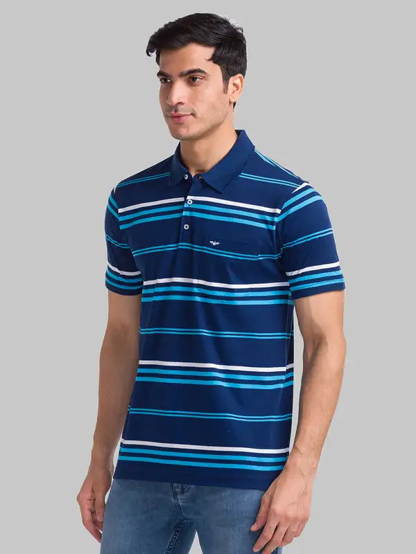 Men Slim Fit White T-Shirt