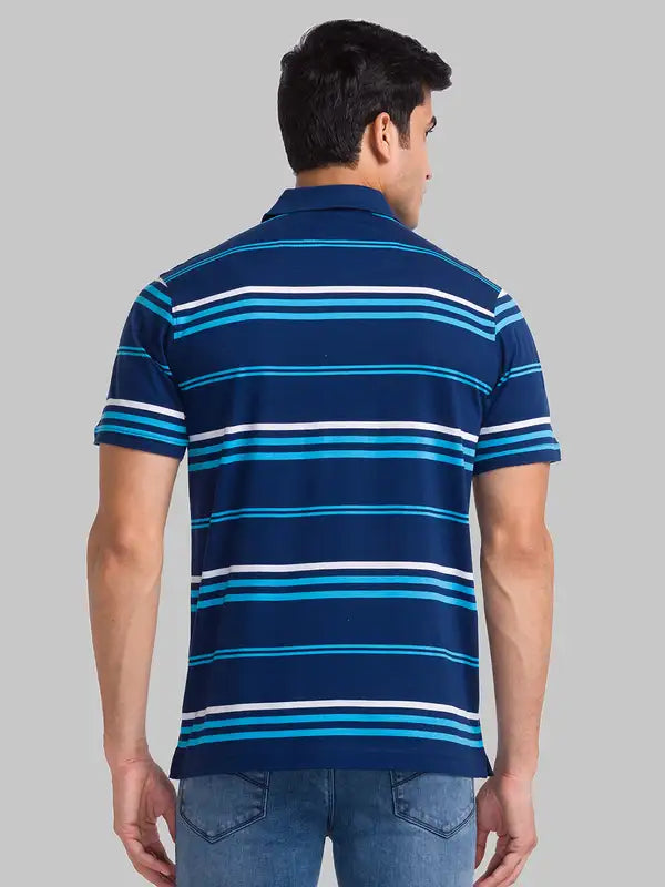 Men Slim Fit White T-Shirt