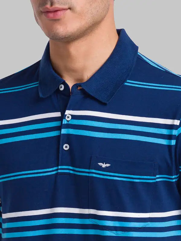 Men Slim Fit White T-Shirt