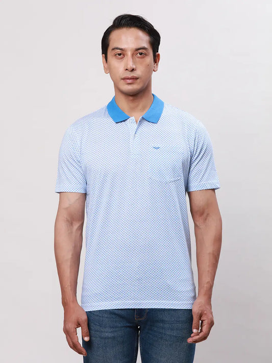 Park Avenue Men Red Solid Slim Fit Cotton T-Shirt