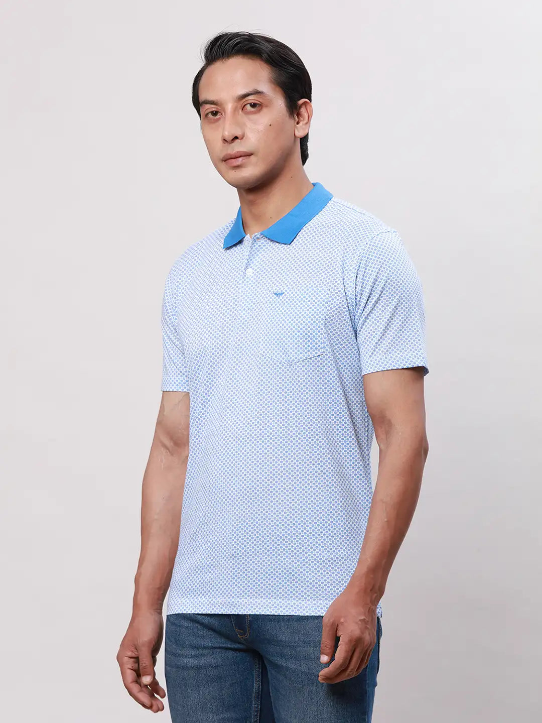 Park Avenue Men Red Solid Slim Fit Cotton T-Shirt