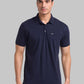 Park Avenue Men Violet Solid Slim Fit Cotton T-Shirt