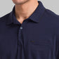 Park Avenue Men Violet Solid Slim Fit Cotton T-Shirt