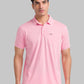 Park Avenue Men Blue Structure Slim Fit Cotton T-Shirt