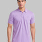 Park Avenue Men Grey Two Tone Slim Fit Cotton T-Shirt