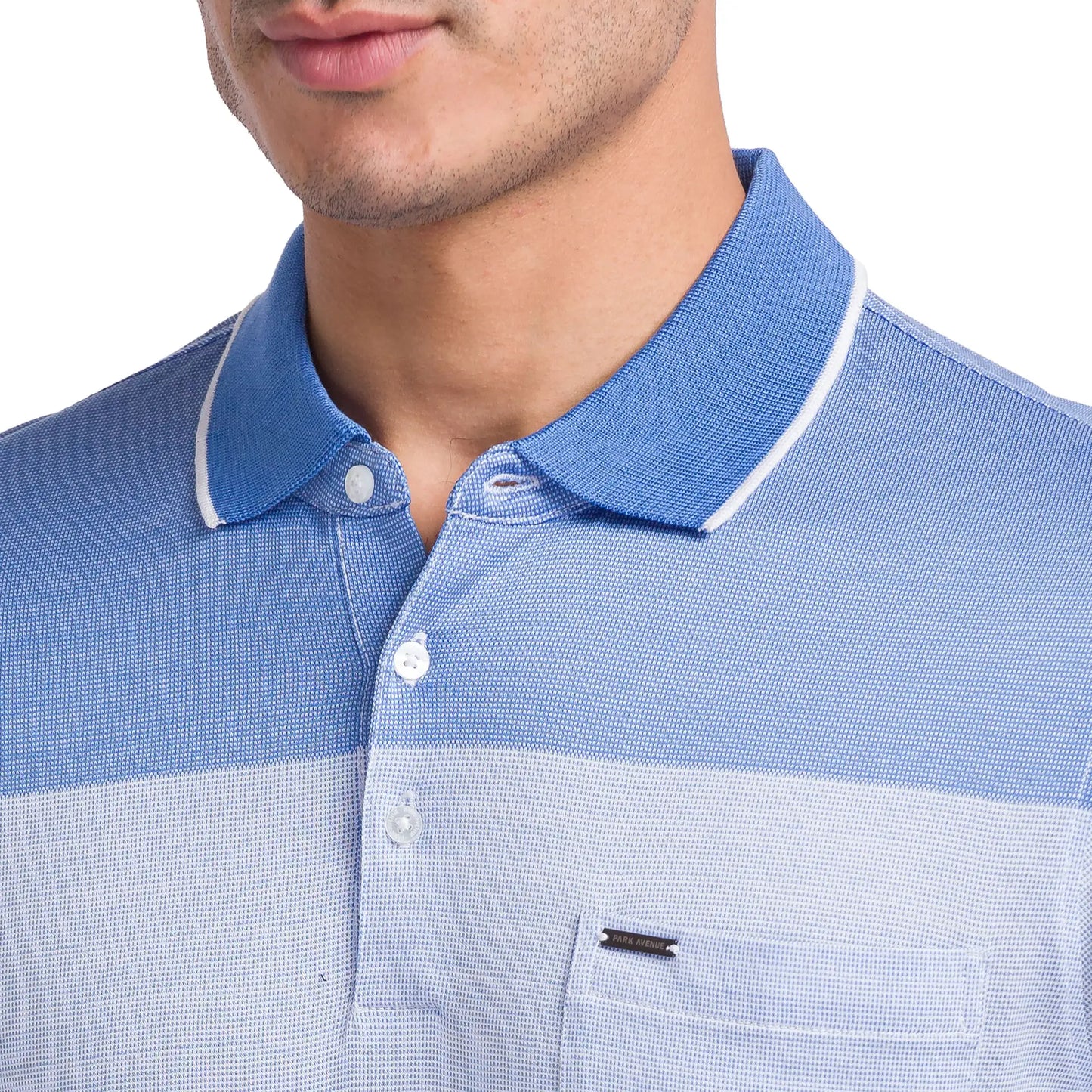 Men Slim Fit Pink Polo