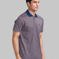 Men Slim Fit Orange T-Shirt