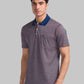 Men Slim Fit Orange T-Shirt