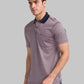Men Slim Fit Grey T-Shirt