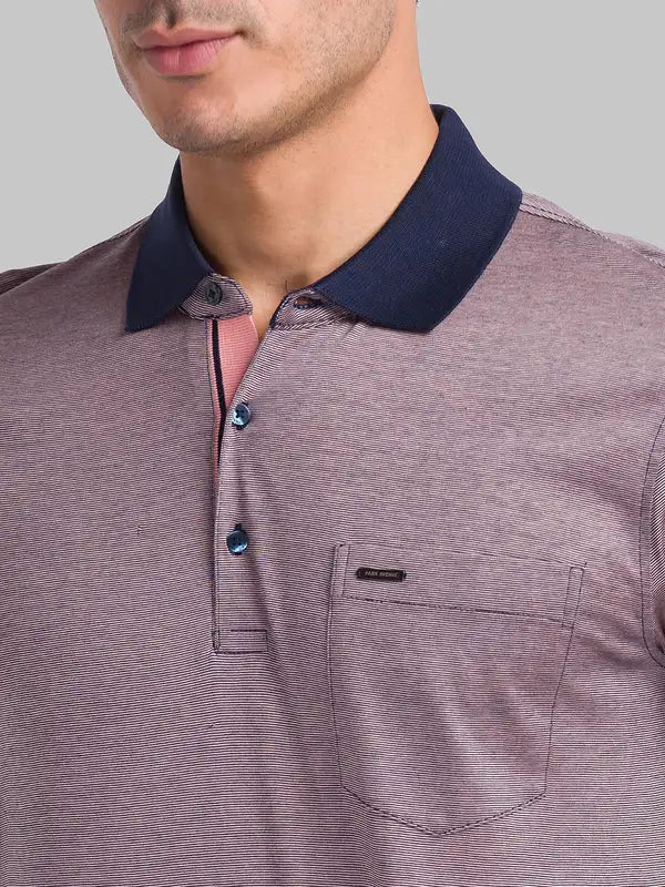 Men Slim Fit Grey T-Shirt