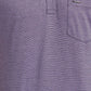 Park Avenue Men Violet Stripe Slim Fit Cotton T-Shirt